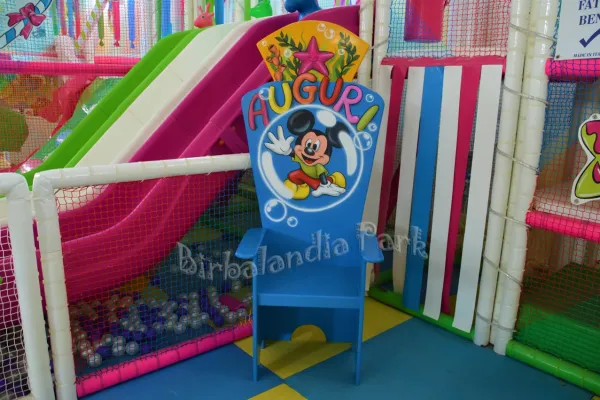 Trono in legno Cartoon Acquario