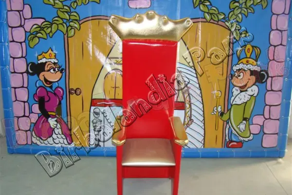 Trono in legno Reale